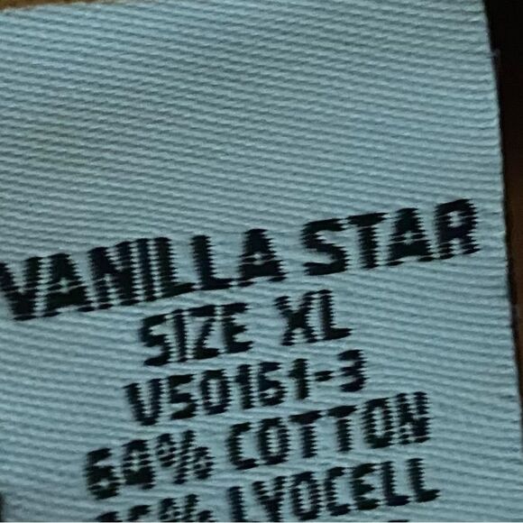 Women’s Vanilla Star Rust Brown Orange Wide Leg Pants XL - Picture 5 of 7